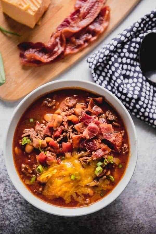 MAPLE BACON CHILI