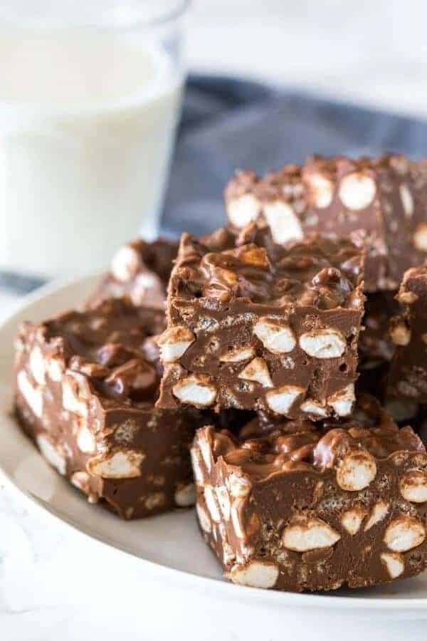 NO-BAKE ROCKY ROAD SUARES