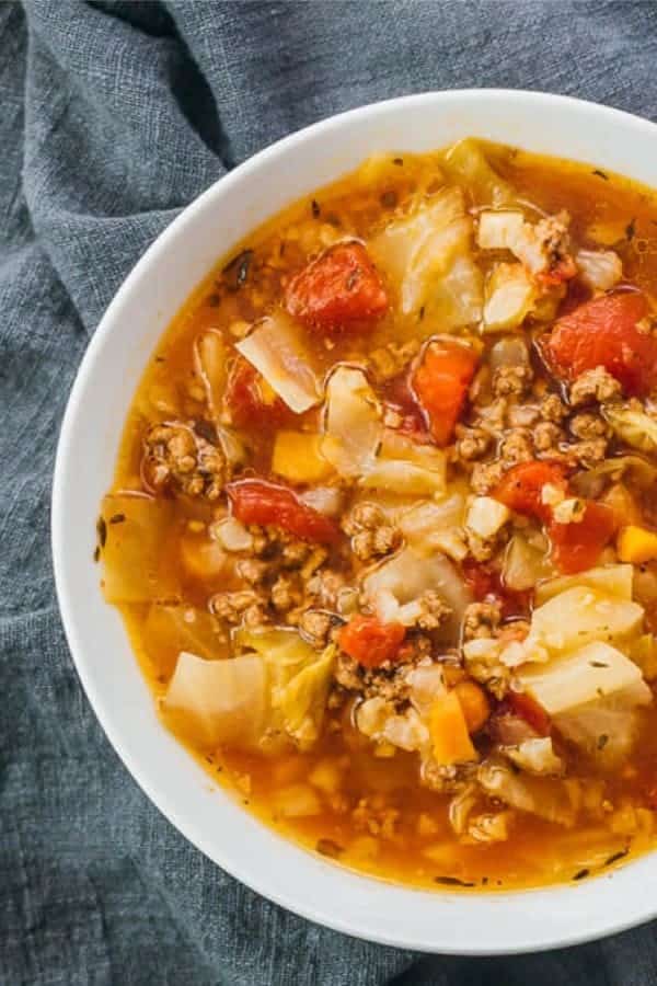 Cabbage Soup With Beef