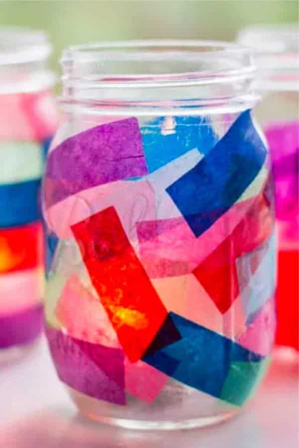 Mason Jar Paper Lanterns