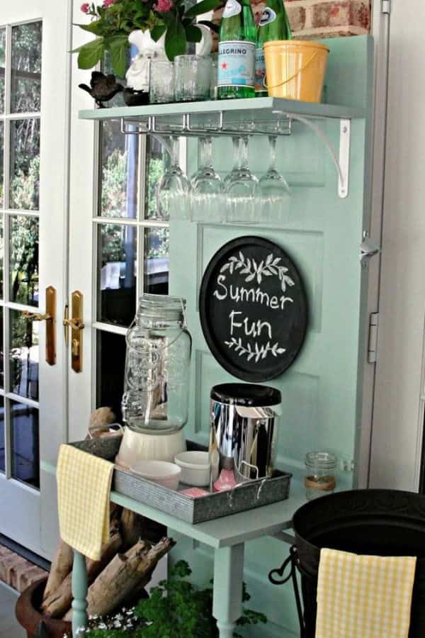 UPCYCLED BEVERAGE STATION