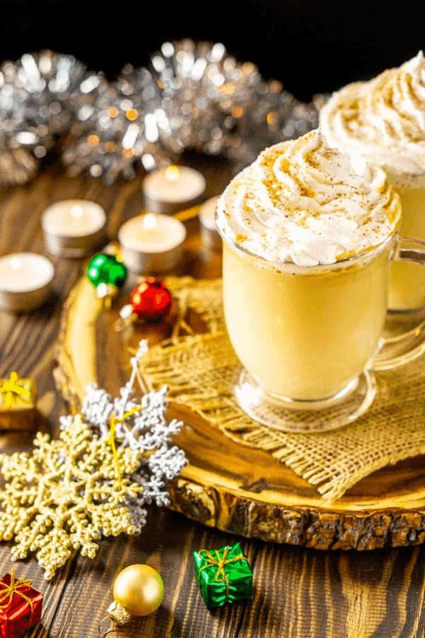 Homemade Eggnog Latte