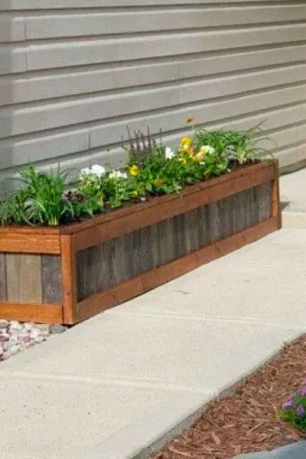 Upcycled Planter Box