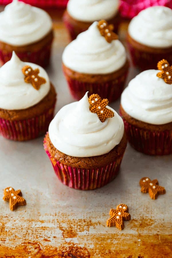 Gingerbread Cupcakes