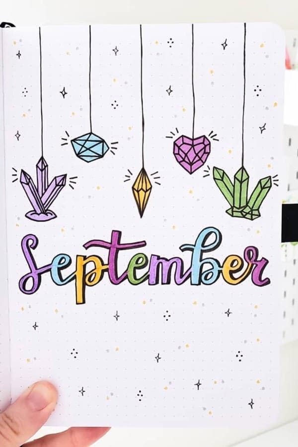 Crystal Monthly Cover For September