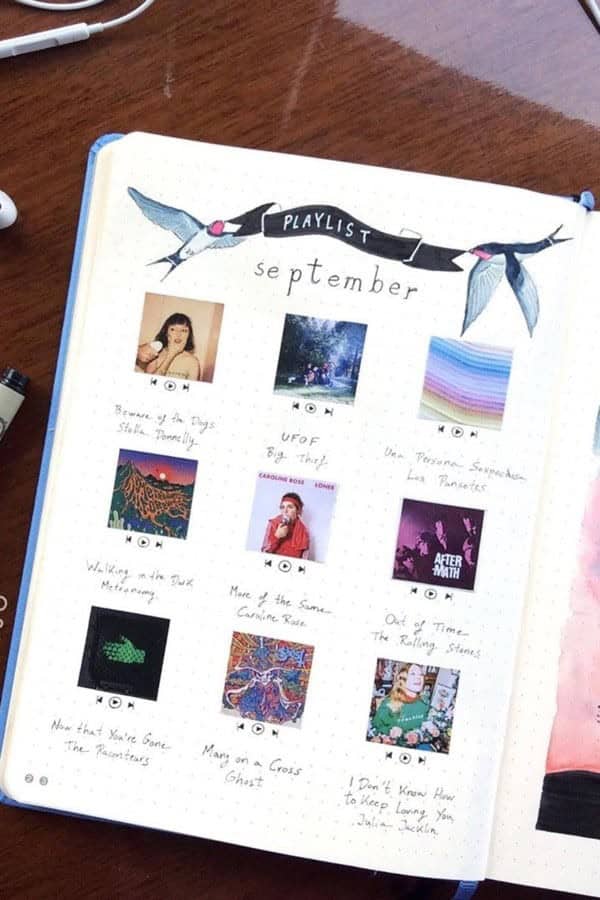 September Playlist Tracker