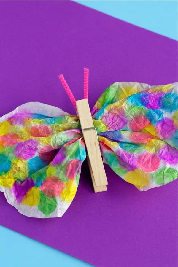 Classic Coffee Filter Butterfly Craft