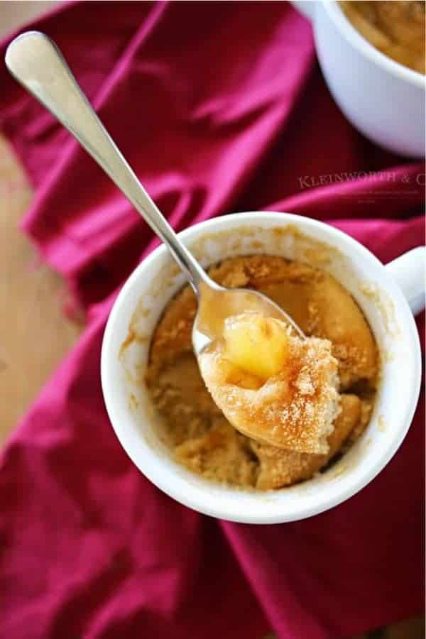 Apple Pie Mug Cake