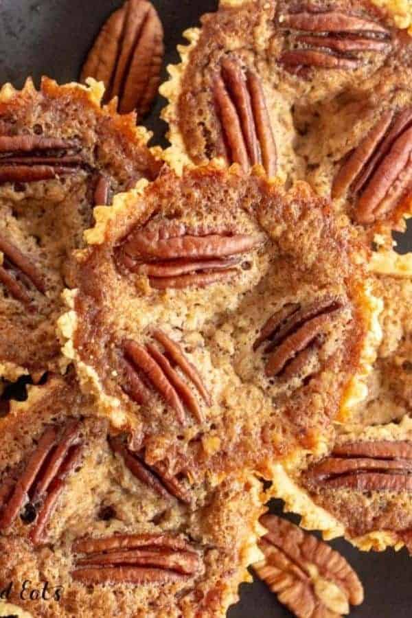 KETO PECAN PIE TARTS