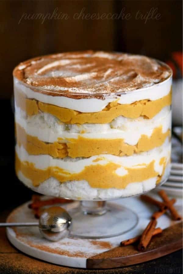 Pumpkin Cheesecake Trifle