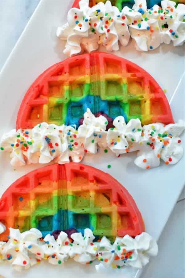 Rainbow Waffle Recipe For Kids