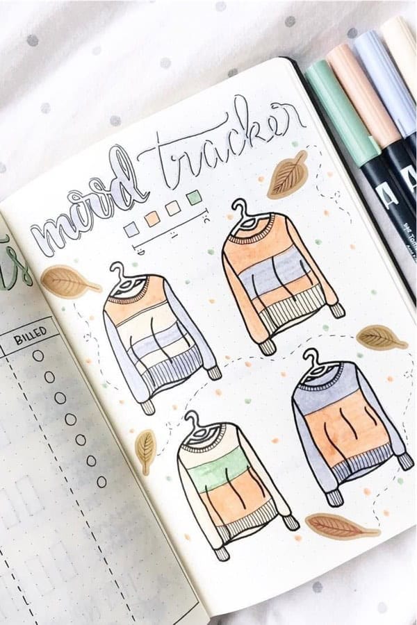 Sweater Weather Mood Tracker