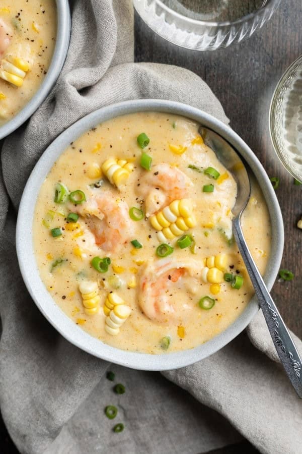 SHRIMP AND CORN SOUP