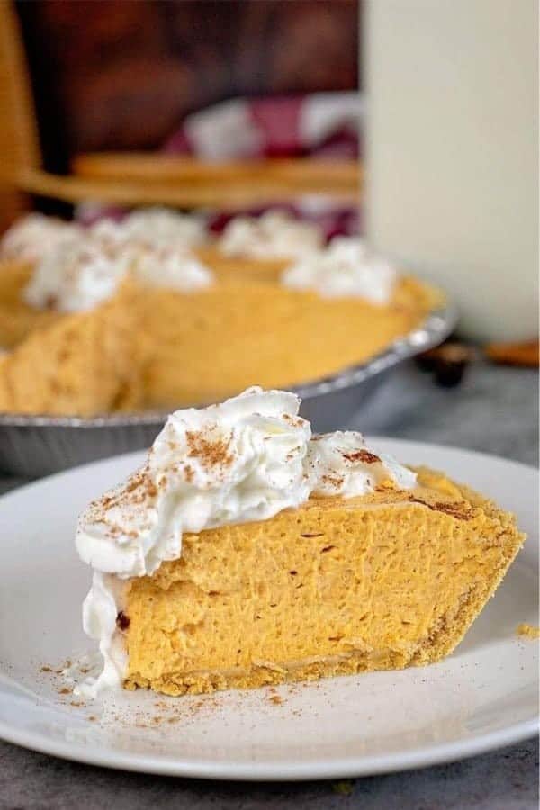 Easy No Bake Pumpkin Cheesecake