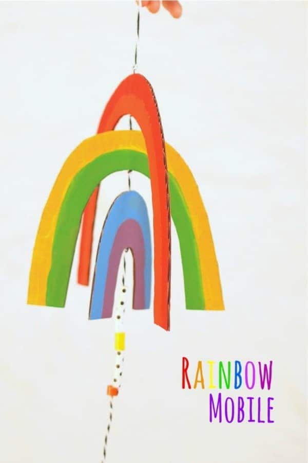 Rainbow Mobile Craft