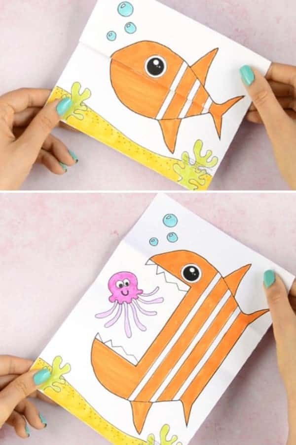 Surprise Big Mouth Fish Printable