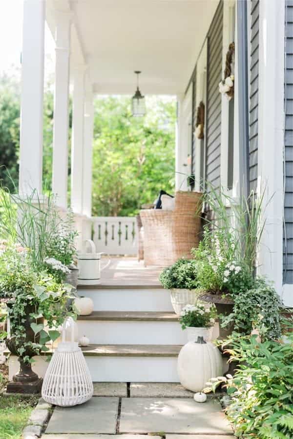 Early Fall Front Porch