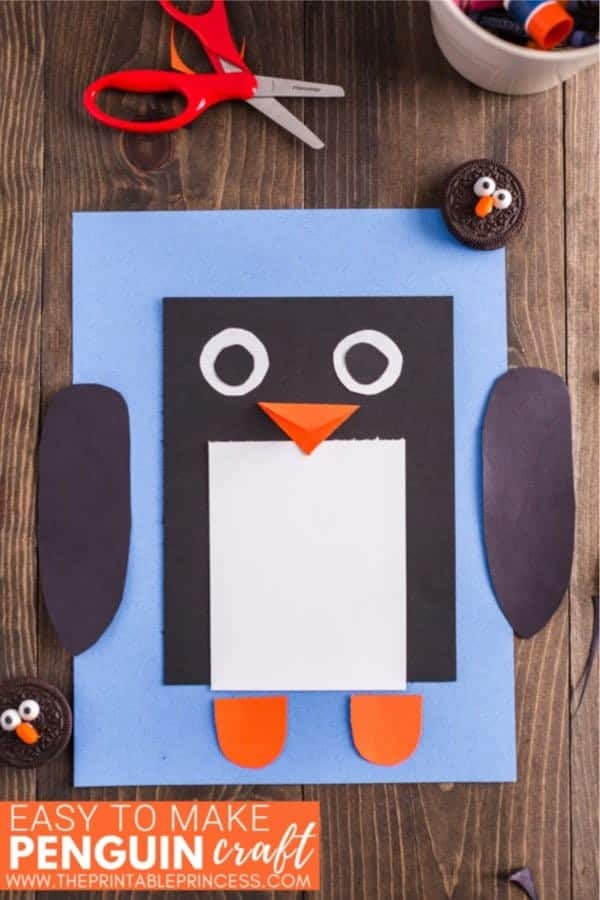 Penguin Craft for Kindergarten