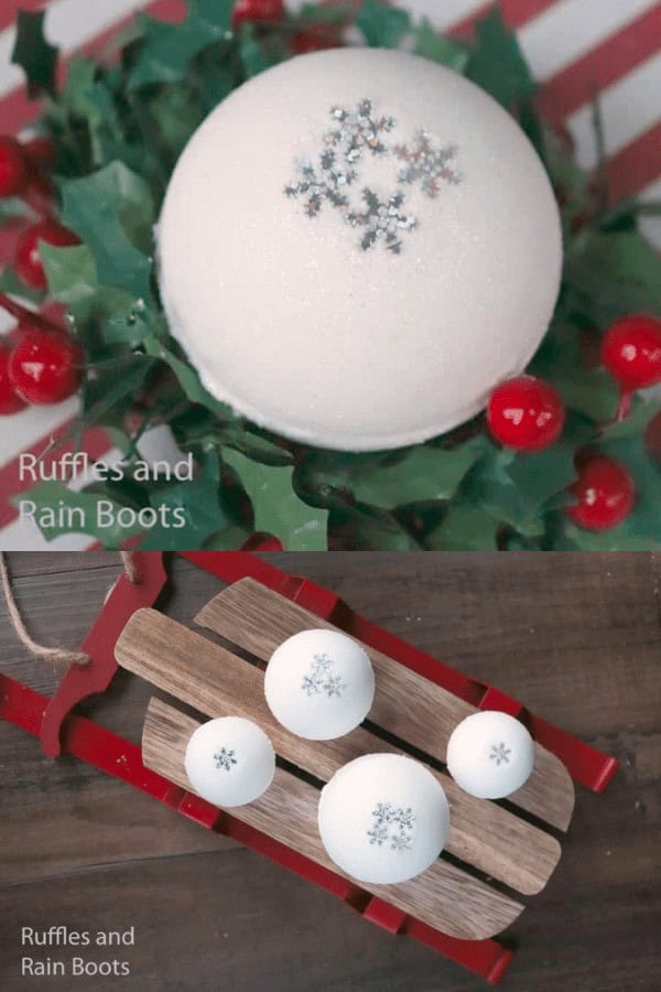 Snowball Bath Bombs