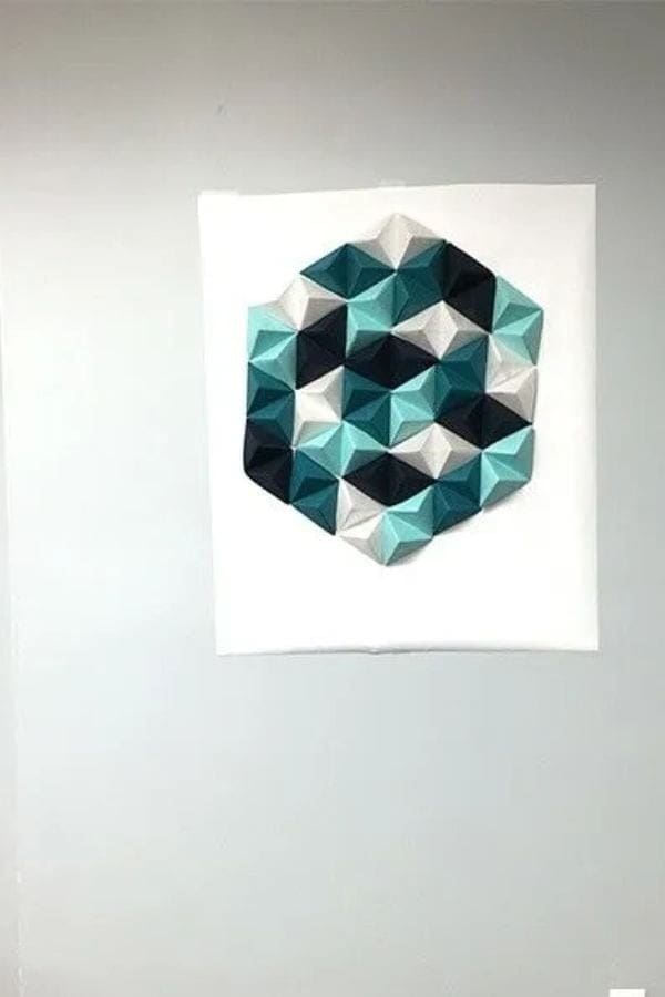 3D GEOMETRIC WALL ART