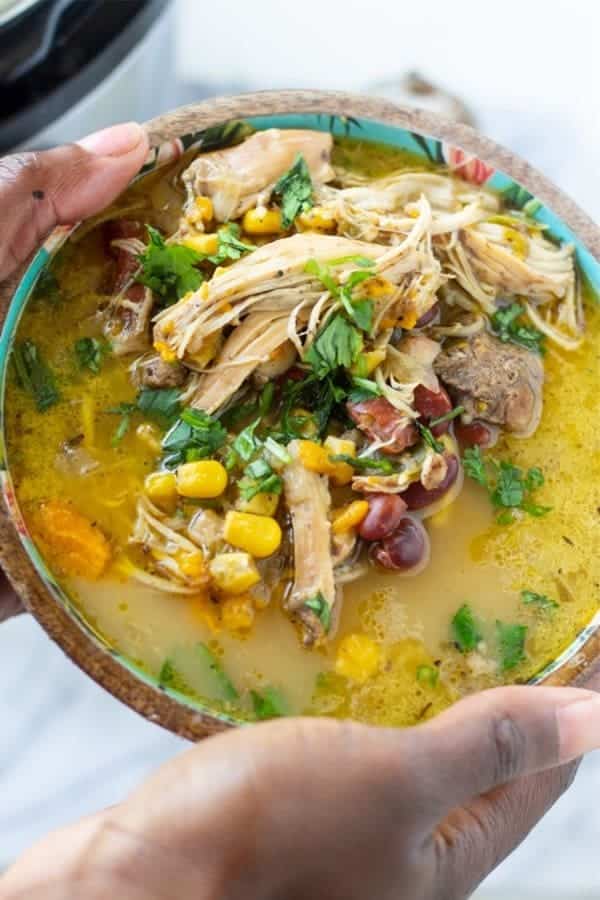 Jamaican Jerk Chicken Soup