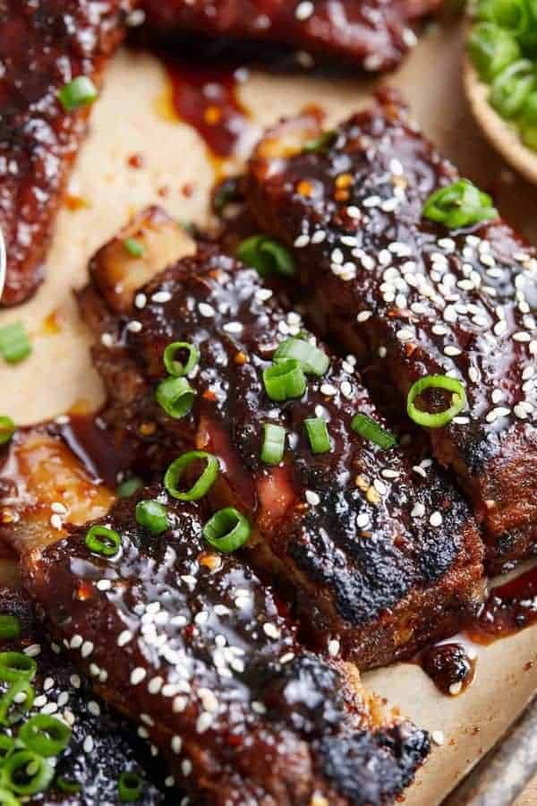 STICKY ASIAN PORK RIBS