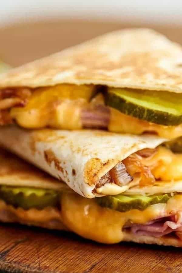 HAM & GOUDA QUESADILLA