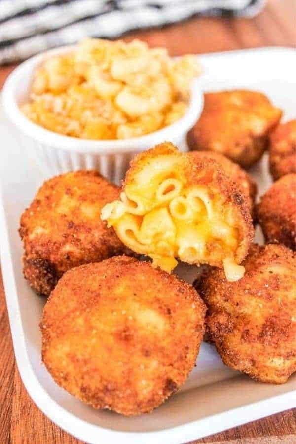 FRIED MAC AND CHEESE BITES