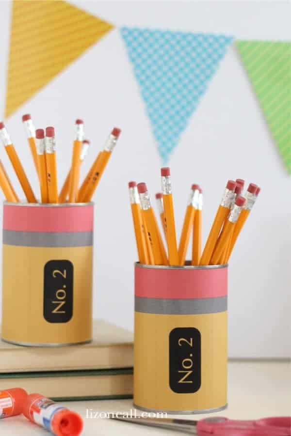 Pencil Holder Teachers Gift