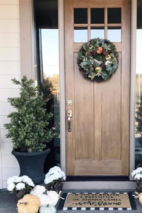 Classy Fall Porch