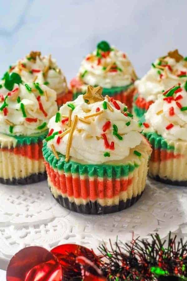 MINI CHRISTMAS CHEESECAKE