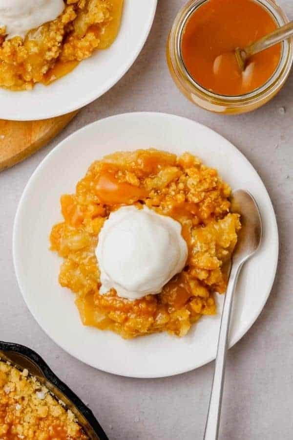 CARAMEL APPLE CRUMBLE