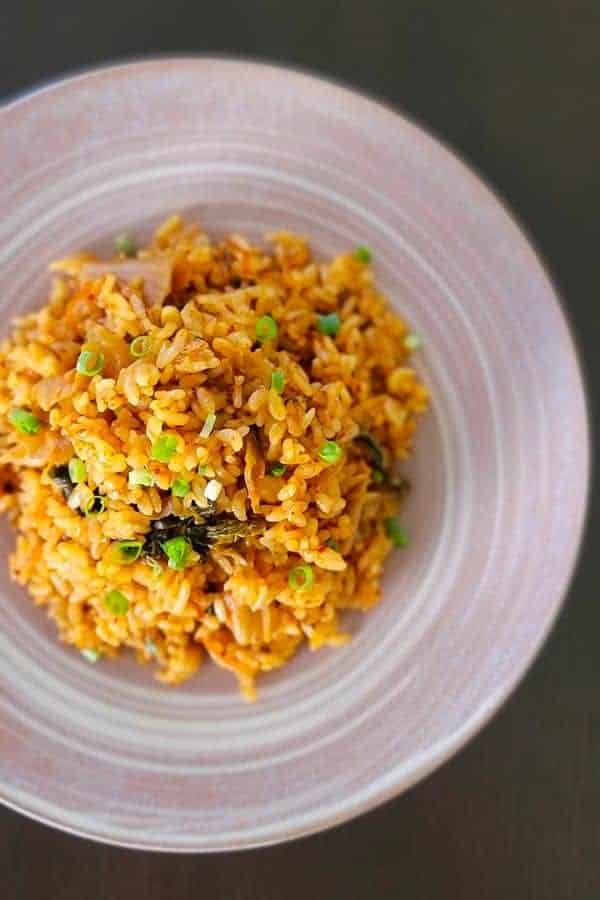 VEGAN KIMCHI FRIED RICE