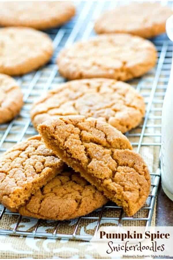 Pumpkin Spice Snickerdoodles