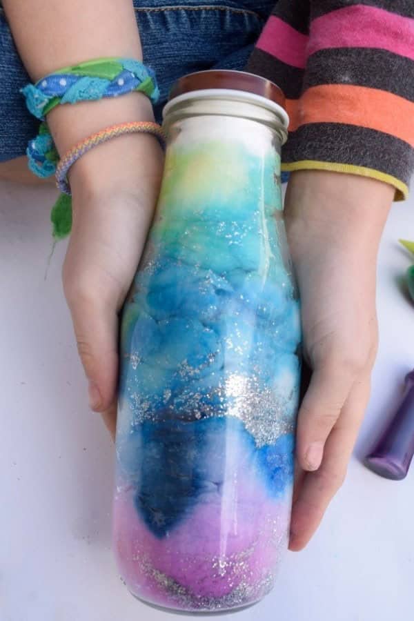 SPARKLY DIY GALAXY BOTTLE