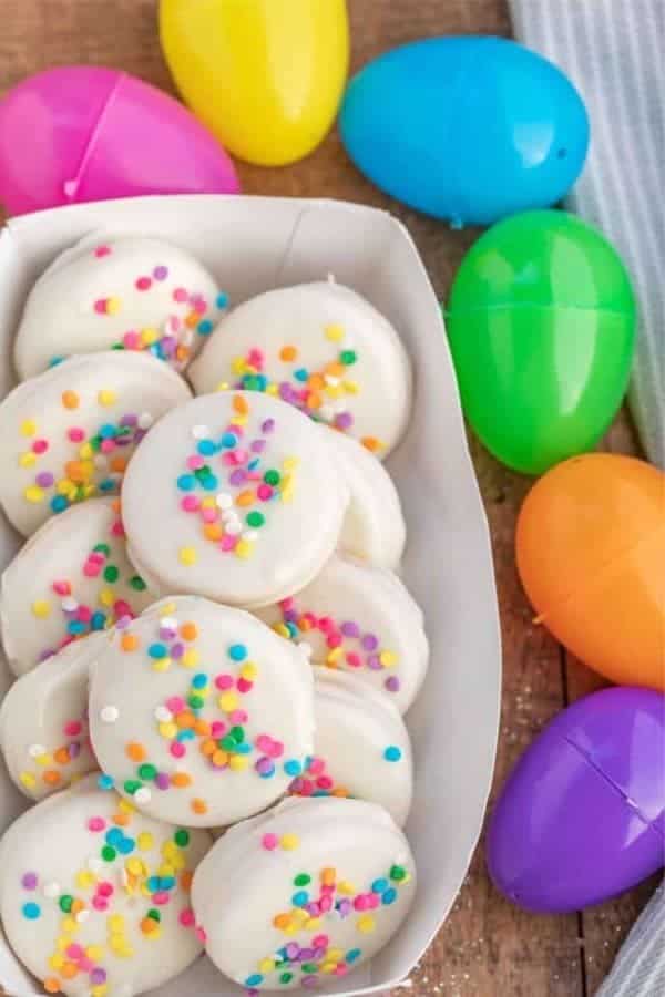 Easter Egg Chocolate Oreos