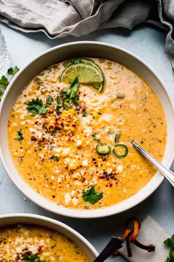 MEXICAN STREET CORN SOUP