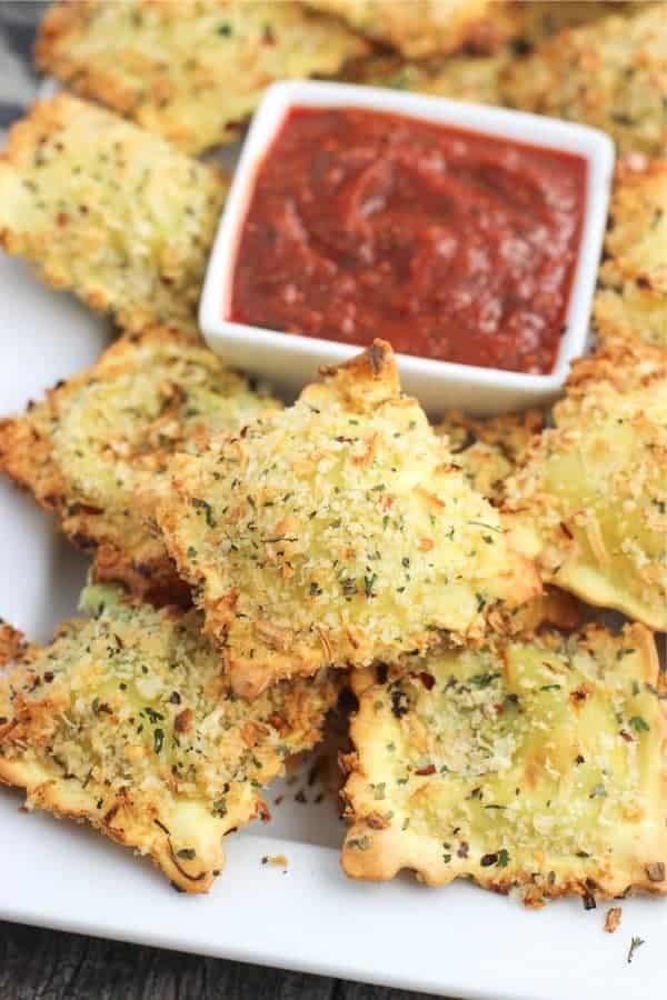 Crispy & Baked Toasted Ravioli