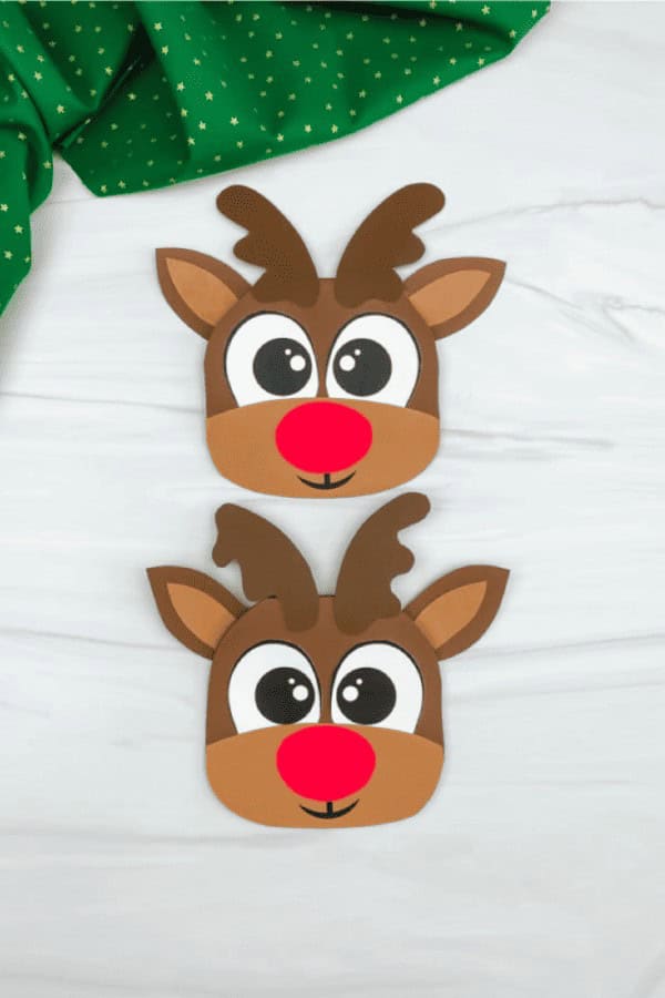 Cartoon Reindeer Card