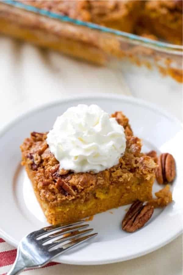 The Best Pumpkin Dump Cake