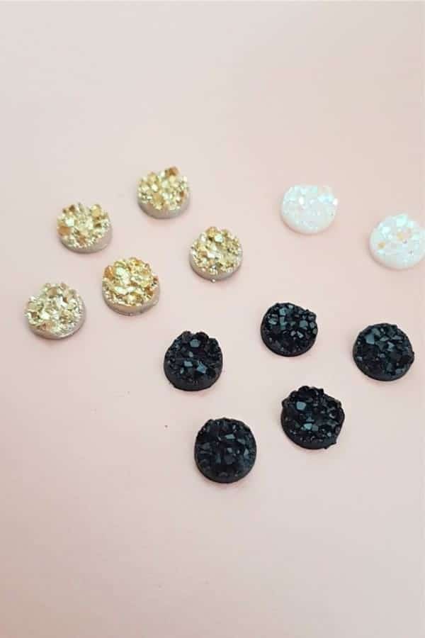 How to Make Druzy Earrings