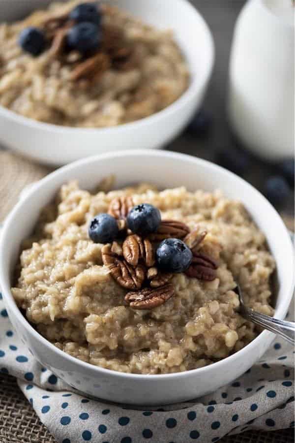 Perfectly Cooked Maple Brown Sugar Oatmeal