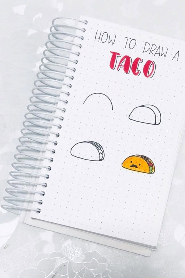 Taco Bujo Doodle