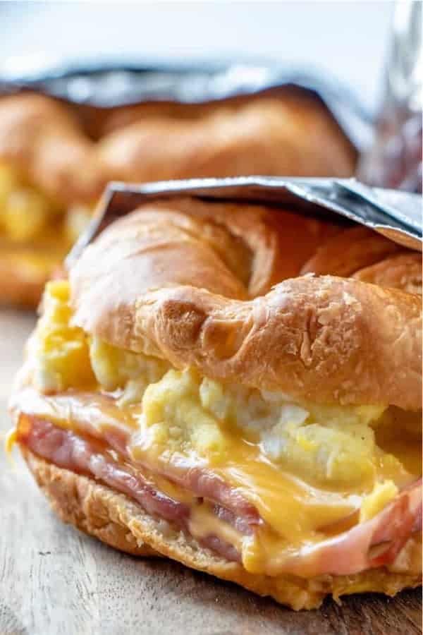 Easy Croissant Breakfast Sandwiches