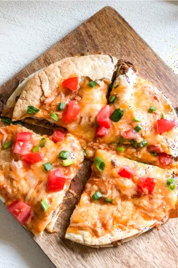 Air Fryer Mexican Pizza