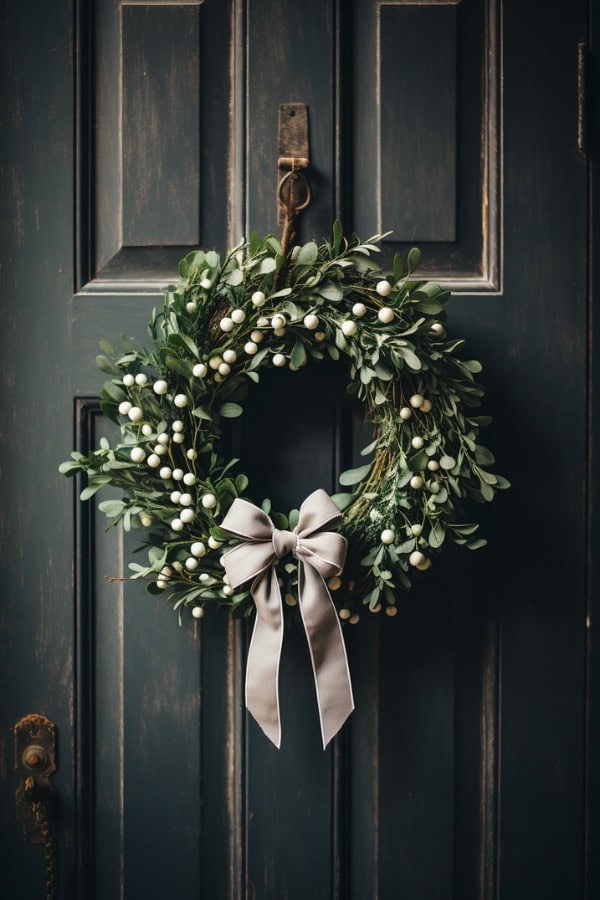 CHARMING MISTLETOE WREATH