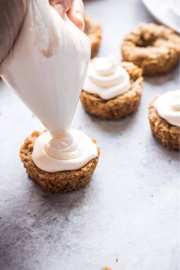 Brown Sugar Oatmeal Cookie Cups