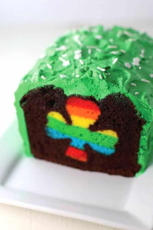 Peek-A-Boo St. Patrick’s Day Cake