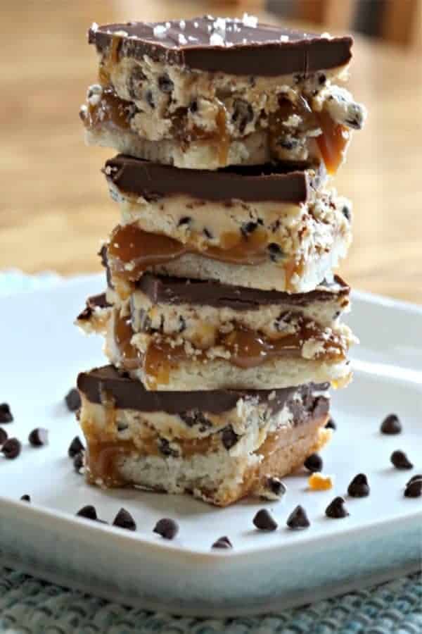 Salted Caramel Billionaire Bars Recipe