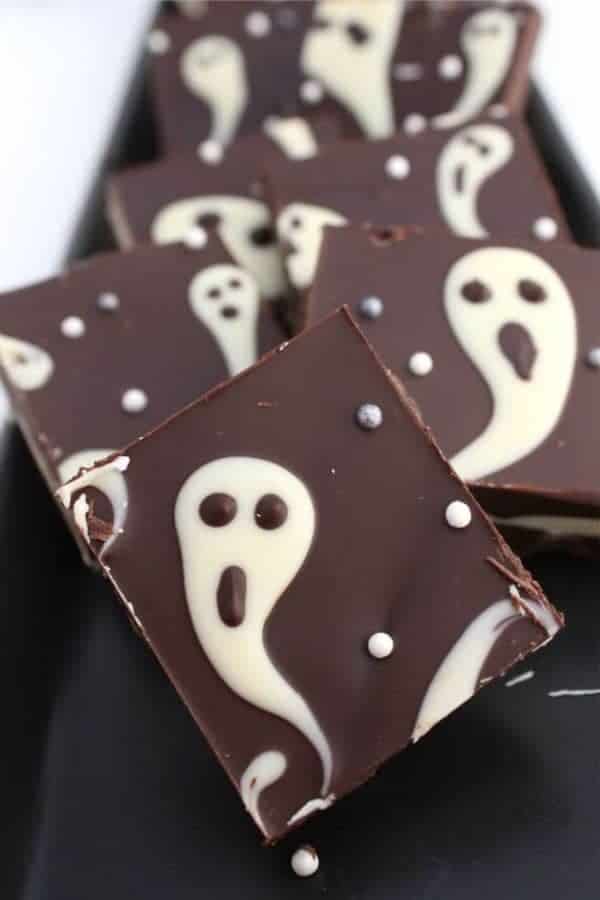 Ghastly Candy Bark